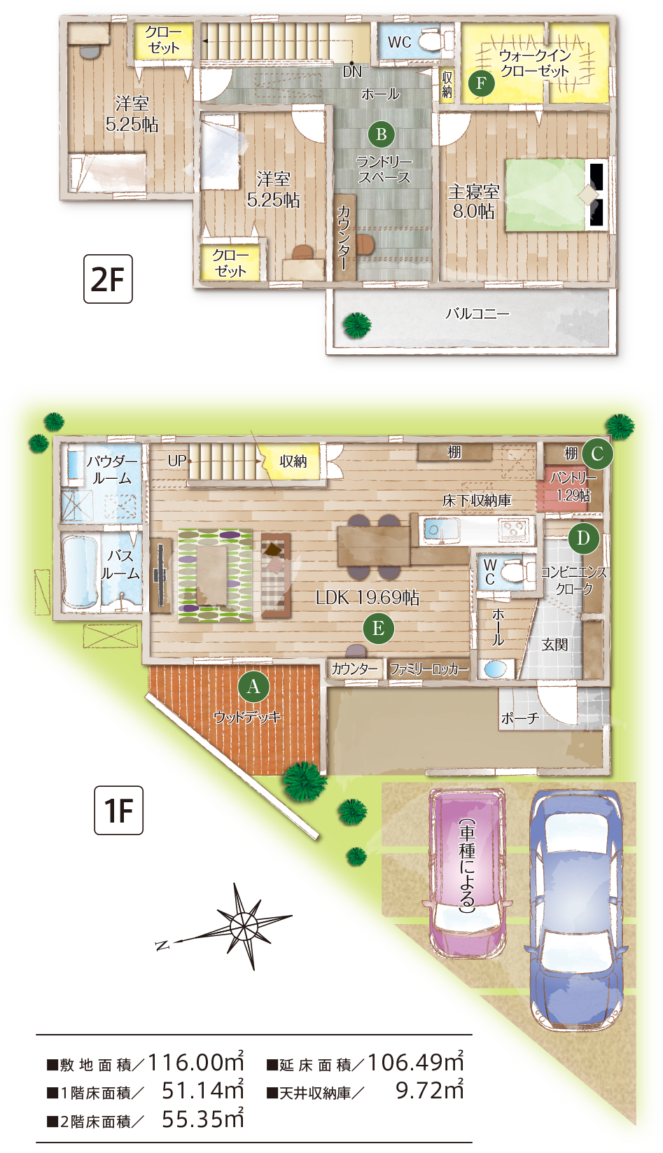 3号地 北欧ナチュラルスタイルのあったらいいながそろう家。