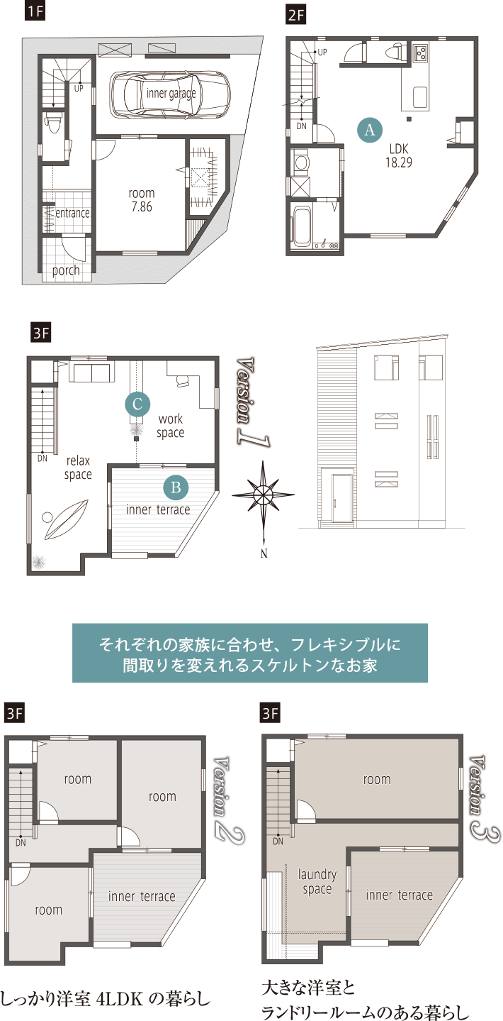 1号地図面