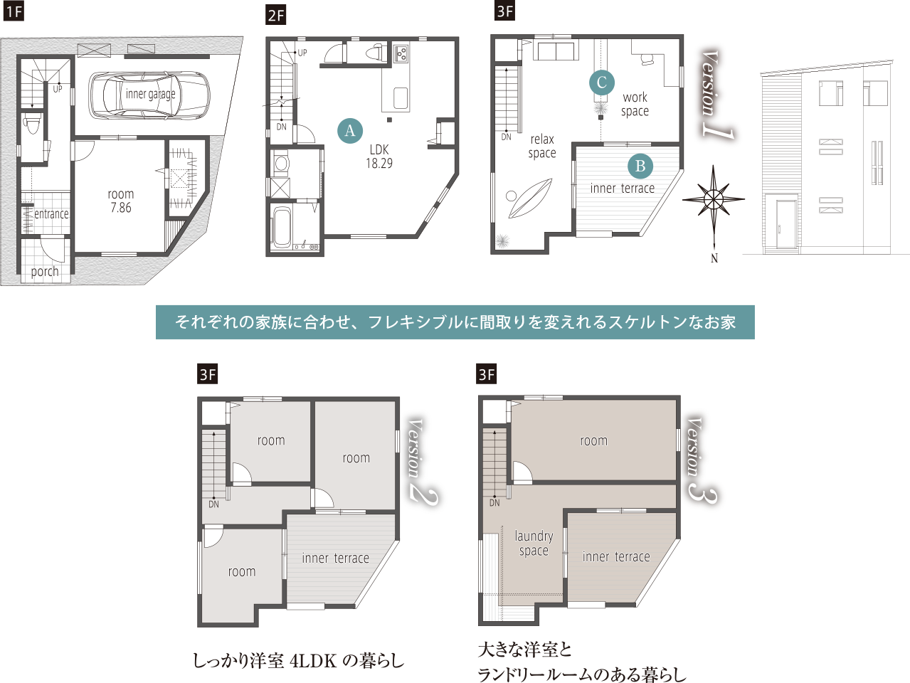 1号地図面